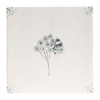 English Delft, Bee Grey Decorative Tiles Sale Porcelain Decorative Tiles Fired Earth