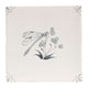 English Delft , Charcoal Dragonfly Grey Decorative Tiles Sale Porcelain Decorative Tiles Fired Earth