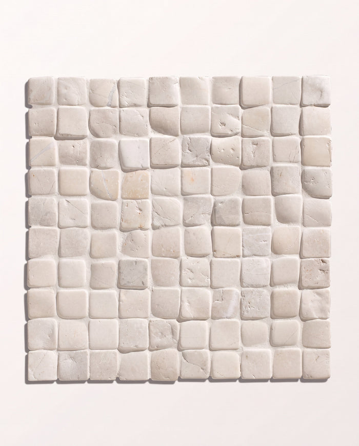Enso Cobble Mosaic Cube Chalk