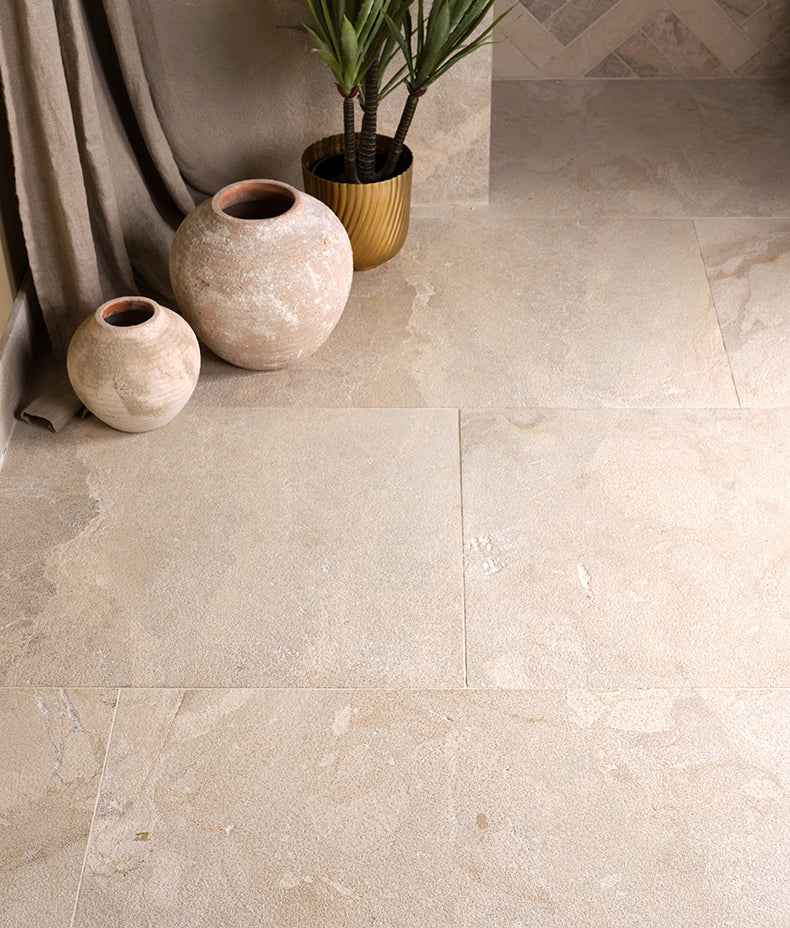 Enki Limestone Velvet Finish 91.5cm Sample