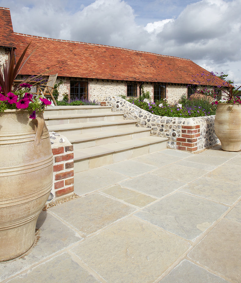 Trusloe Limestone Paving Seasoned Finish 60x90cm