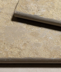 Trusloe Limestone Seasoned Bullnose Coping 40cm