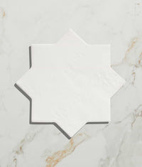 Fez Porcelain Star White 20.5cm Sample