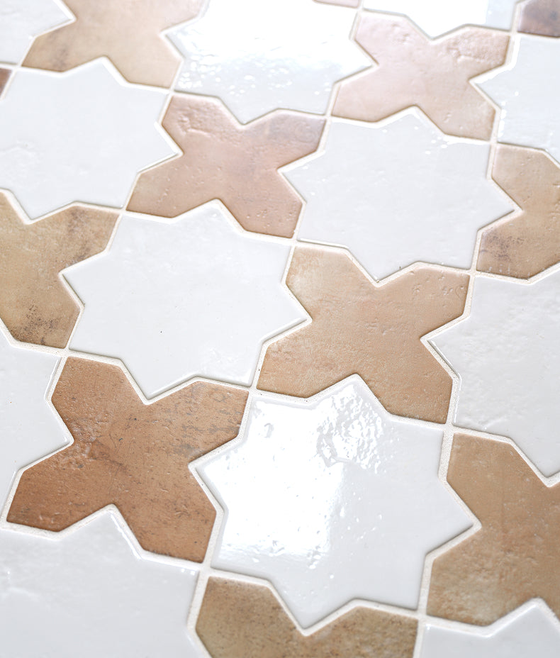 Fez Porcelain Cross Cotto 15.5cm