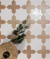 Fez Porcelain Cross Cotto 15.5cm