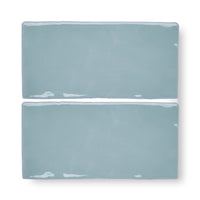 Fired Earth Forecast Rectangle Glazed Wall Tiles Sample