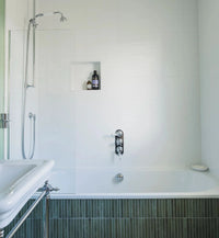 Fired Earth Bilbao White Gloss Tile
