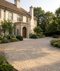 Flanders Buff Tumbled Clay Pavers 5.0x20.4cm