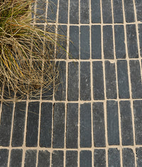 Flanders Charcoal Tumbled Clay Pavers 5.0x20.4cm Sample