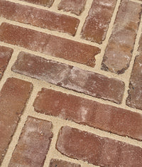 Flanders Warm Russet Tumbled Clay Pavers 5.0x20.4cm