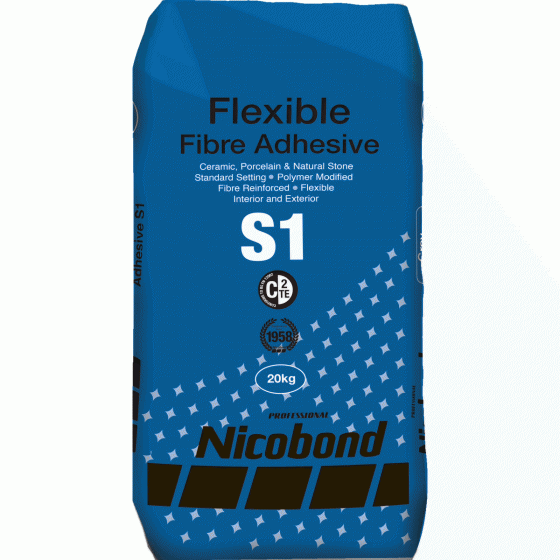 Flexible Fibre S1 Adhesive - Grey - Blackman Rowe