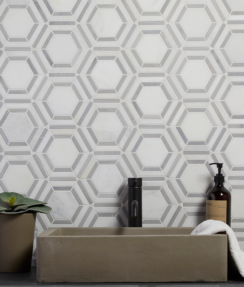 Florence Marble Mosaic 31cm Sample