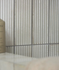 Fontenay Porcelain Pleated 7.5x20cm Sample