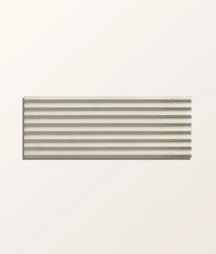 Fontenay Porcelain Pleated 7.5x20cm Sample