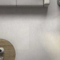 Fired Earth Form White 30 x 60 Porcelain Tile Sample