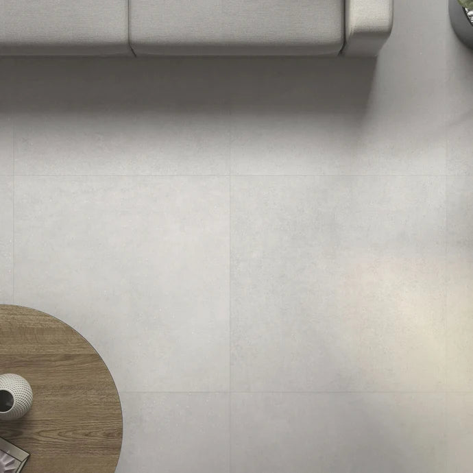 Fired Earth Form White 30 x 60 Porcelain Tile