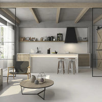 Fired Earth Form White 60 x 120 Porcelain Tile Sample
