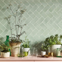 Fired Earth Forecast Rectangle Glazed Wall Tiles Sample