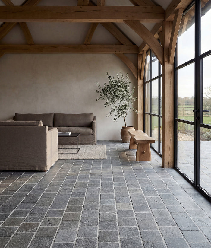Galway Limestone Cobbles Seasoned Finish 15xRandomcm