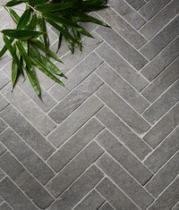 Galway Limestone Parquet Seasoned 7.5x30cm Sample