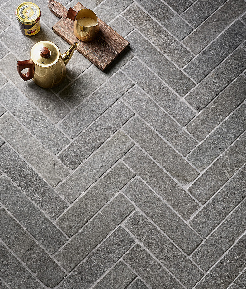 Galway Limestone Parquet Seasoned 7.5x30cm