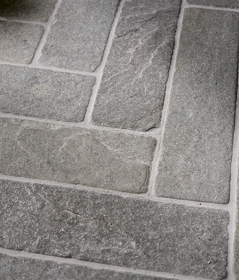 Galway Limestone Parquet Seasoned 7.5x30cm Sample