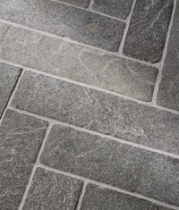 Galway Limestone Parquet Seasoned 7.5x30cm Sample