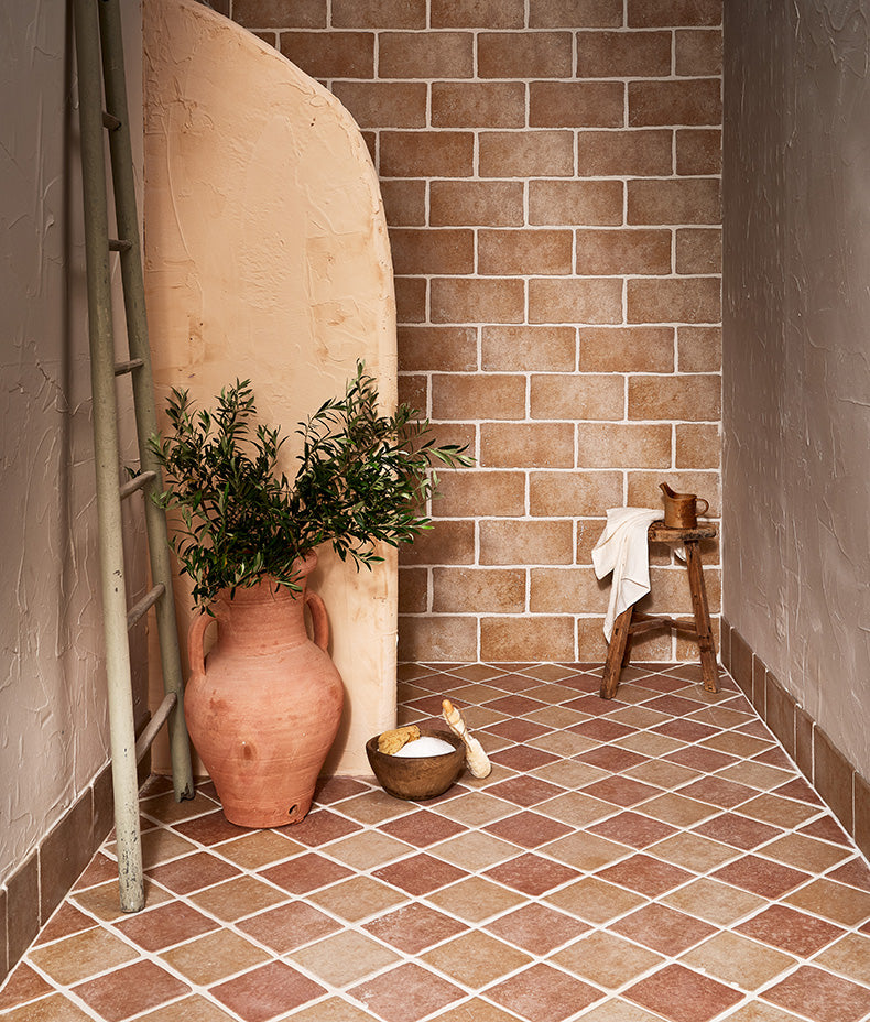Hacienda Porcelain Cotto 16.5x33cm Sample