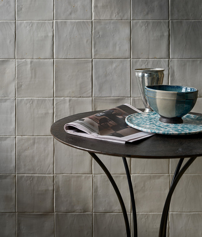 Hammam Ceramic White 12.5x12.5cm Sample