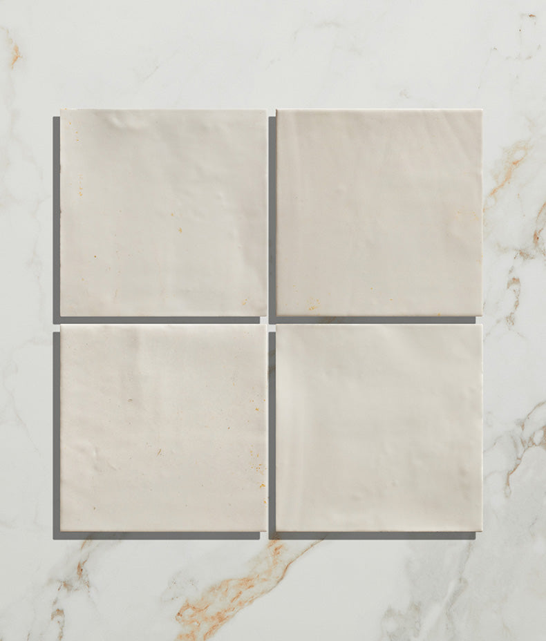 Hammam Ceramic White 12.5x12.5cm