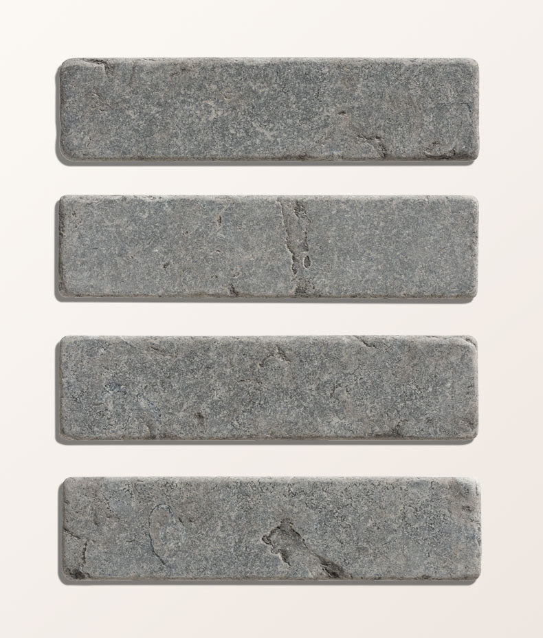 Hazlebury Limestone Klinkers Tumbled & Etched 5x20cm