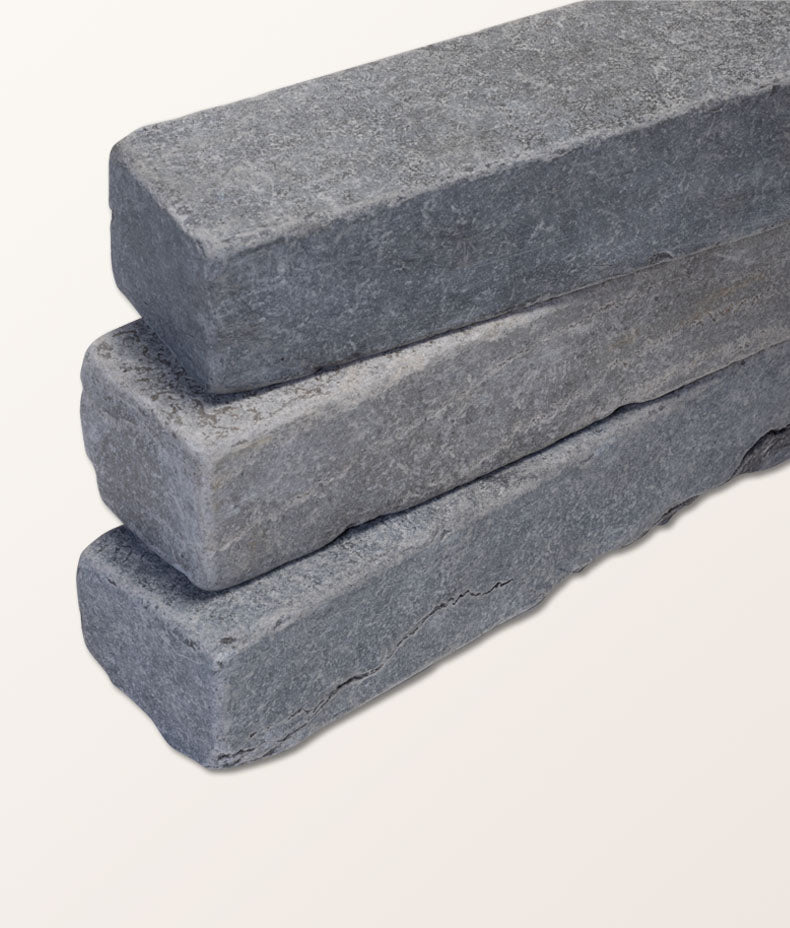 Hazlebury Limestone Klinkers Tumbled & Etched 5x20cm