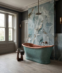 Hollywood Porcelain Turquoise 120cm