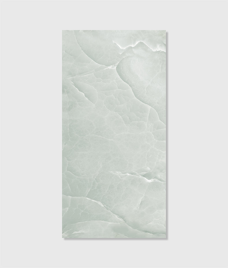 Illusion Whisper Onyx Porcelain Polished Lagoon 60x120cm Sample