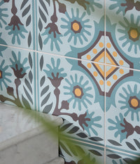Indirah Porcelain Azure 20x20cm