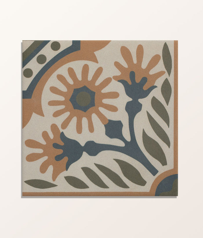 Indirah Porcelain Cotto 20x20cm Sample