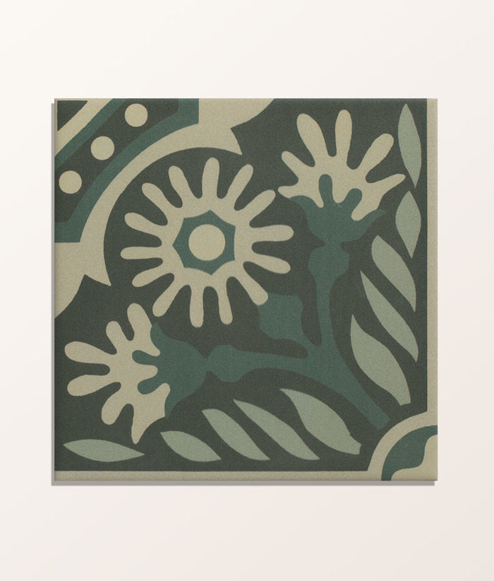 Indirah Porcelain Emerald 20x20cm Sample