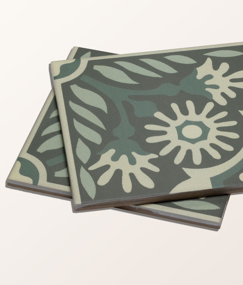 Indirah Porcelain Emerald 20x20cm