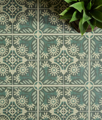 Indirah Porcelain Emerald 20x20cm Sample
