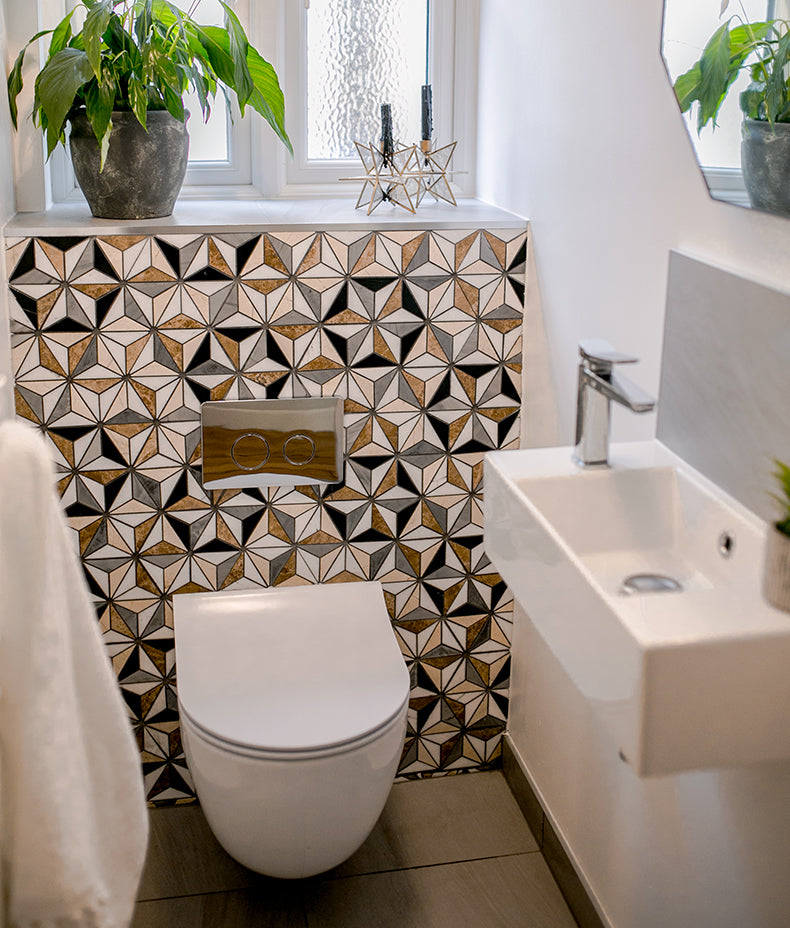 Istanbul Marble Mosaic 18.5cm