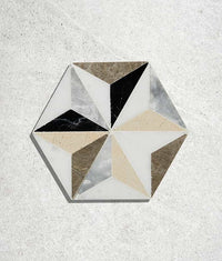 Istanbul Marble Mosaic 18.5cm
