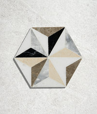 Istanbul Marble Mosaic 18.5cm