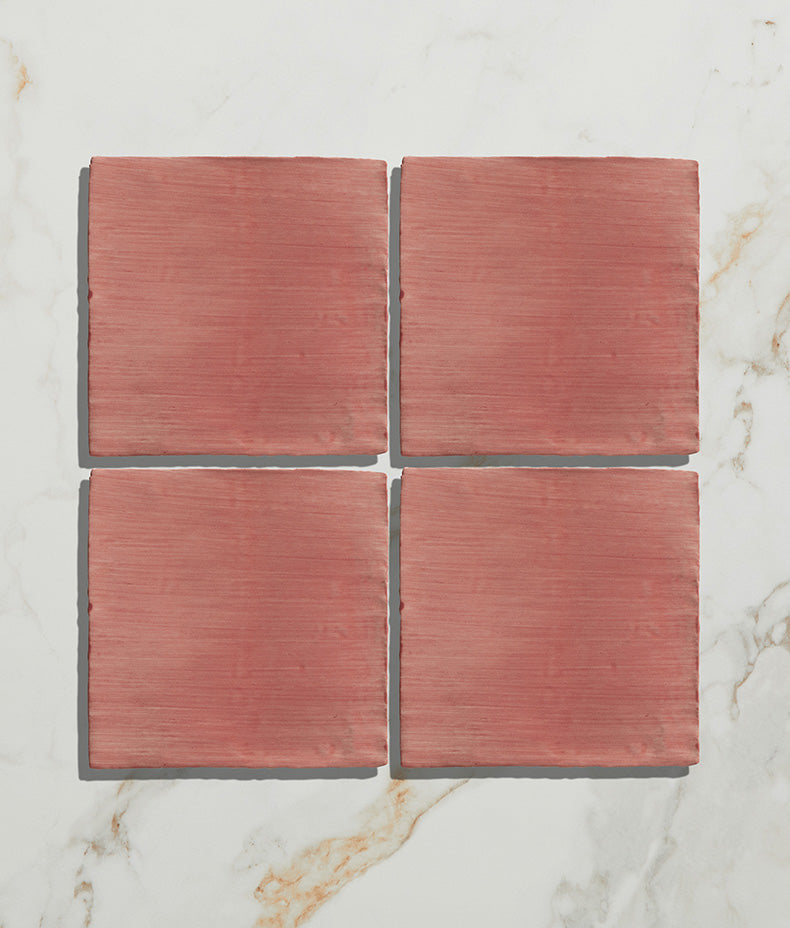 STUDIO Jamboree Handpainted Ceramic Coral Field 13x13cm