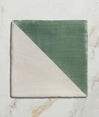 STUDIO Jamboree Handpainted Ceramic Thyme Tri 13x13cm