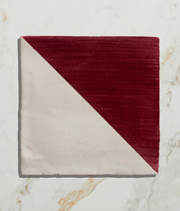 STUDIO Jamboree Handpainted Ceramic Raspberry Tri 13x13cm Sample