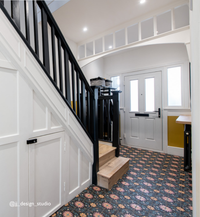 Fired Earth Kelmscott Patterned Porcelain Tiles Sample