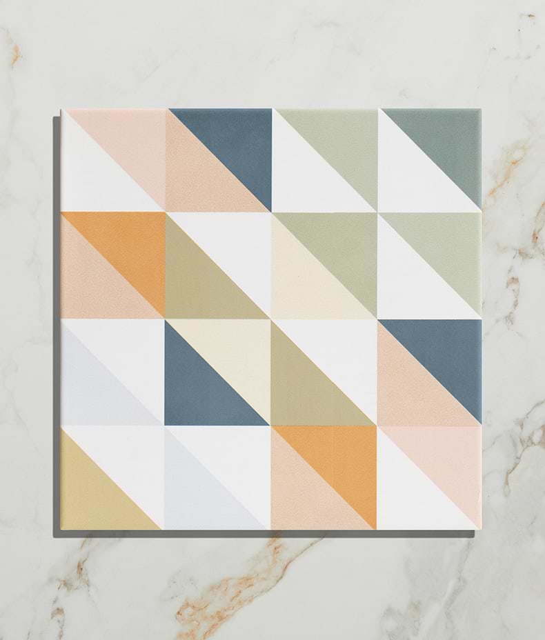 Kaleidoscope Porcelain Fritillary 22.5cm Sample