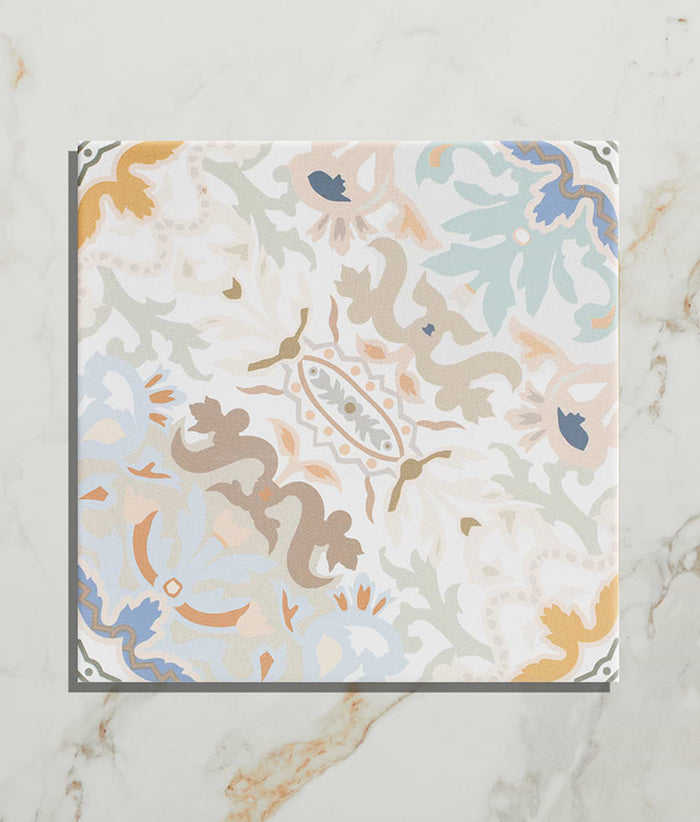 Kashmir Porcelain Pastel 22.5cm Sample