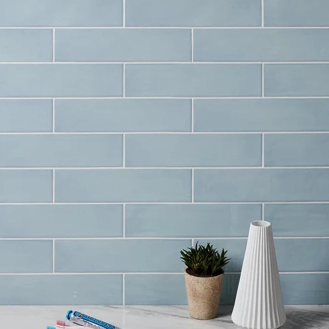 Kennet, Sky, £85.50/ M2 Blue Tile Decorative Tiles Porcelain Decorative Tiles Ca Pietra