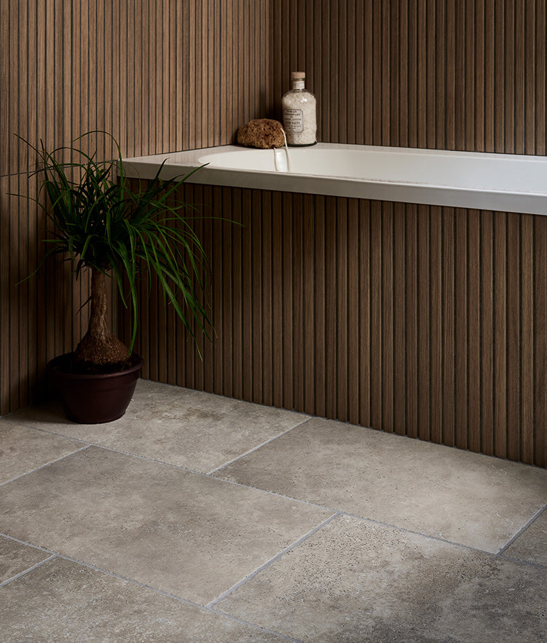 Kinfolk Porcelain Teak 60x120cm Sample